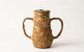 Recycled Pulp Vase with Dual Handles
